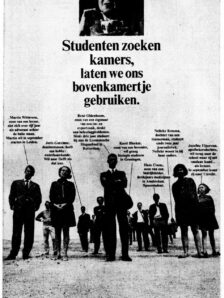 1968 Studenten zoeken kamers De Tijd Dagblad voor Nederland 18 09 1968
