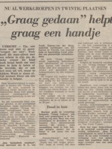 1970 Graag Gedaan Algemeen Dagblad 15 01 1974