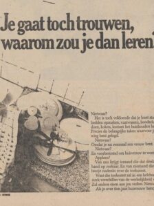 1970 Morgen moeten we wijzer zijn Het Rotterdamsch Parool 30 04 1971
