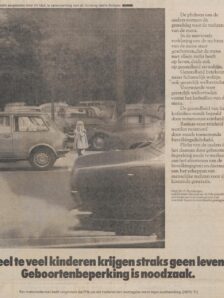 1972 Geboortebeperking Nieuwe Vlaardinsche Courant 25 08 1972