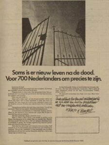 1973 Niertransplantatie Nieuwsblad van het Noorden 22 09 1973