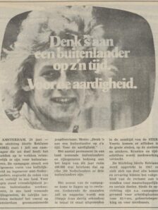 1974 Aardig zijn voor buitenlanders NRC Handelsblad 29 06 1974