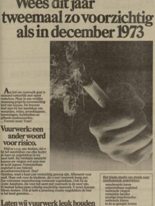 1974 Vuurwerk Nieuwsblad van het Noorden 28 12 1974