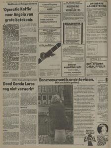 1975 Monumenten Nieuwsblad van het Noorden 19 07 1976