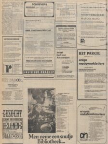 1975 Om te lezen Het Parool 11 08 1973