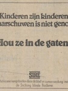 1977 Veiligheid van kinderen De Volkskant 26 11 1977