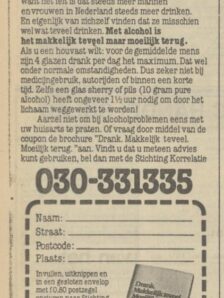 1978 Drank NRC Handelsblad 30 03 1979