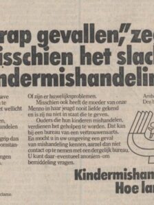 1978 Kindermishandeling Het Parool 07 07 1978