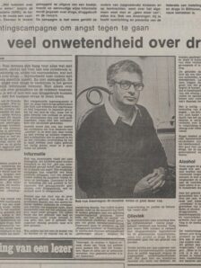 1980 Drugs Artikel Algemeen Trouw 20 11 1980
