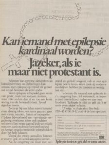 1983 Epilepsie Algemeen Dagblad 15 11 1983