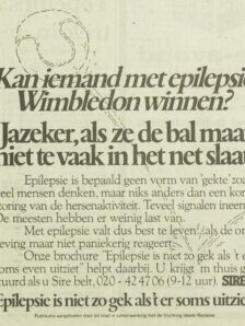 1983 Epilepsie Het Vrije Volk Democratisch Socialistisch Dagblad 26 11 1983