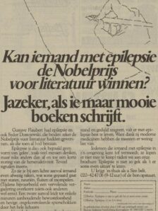 1983 Epilepsie Nieuwsblad van het Noorden 10 12 1983