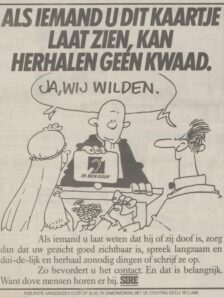 1984 Doven Algemeen Dagblad 07 07 1984