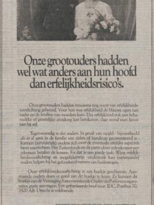 1984 Erfelijkheid De Volkskrant 10 11 1984