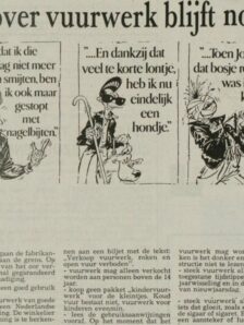 1985 Vuurwerk Algemeen Artikel Leeuwarder Courant Hoofdblad van Friesland 28 12 1985