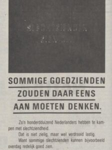 1988 Slechtzienden Trouw 08 07 1988