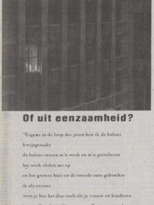 1991 Eenzaamheid Trouw 15 10 1991