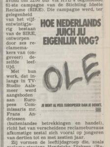 1992 Europa Algemeen Artikel Algemeen Dagblad 12 09 1992