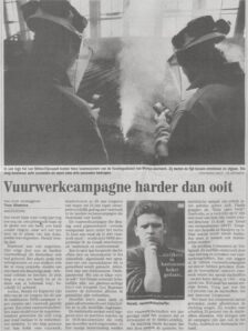 1993 Vuurwerk Artikel Algemeen De Volkskrant 08 12 1993
