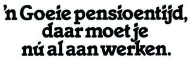 1981 Pensioenvoorbereiding Nualaanwerken HERO