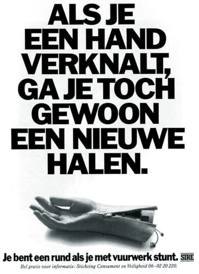 1989 Vuurwerk vuurwerkhand HERO