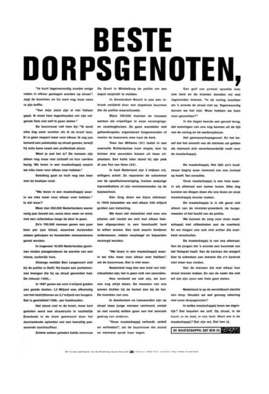 1998 Demaatschappijdatbenjij1 Dorpsgenoten HERO