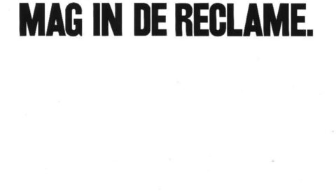 1975 Banner Reclame Code Commissie