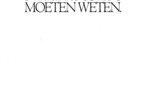 1980 Banner Wat iedereen over drugs zou moeten weten