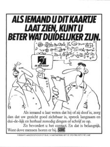 1984 Doven en slechthorenden 1