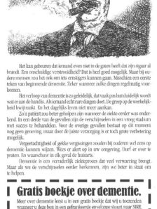 1989 dementie flyer vuurtje