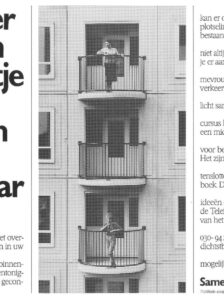 1983 Eenzaamheid balkon