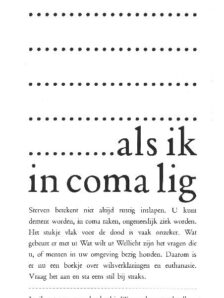 1994 wilsverklaring flyer coma