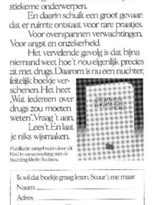 Drugs 1980 doodzwijgen