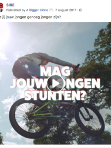 Sire Jongens Video BMX