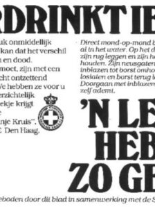Verdrinkt